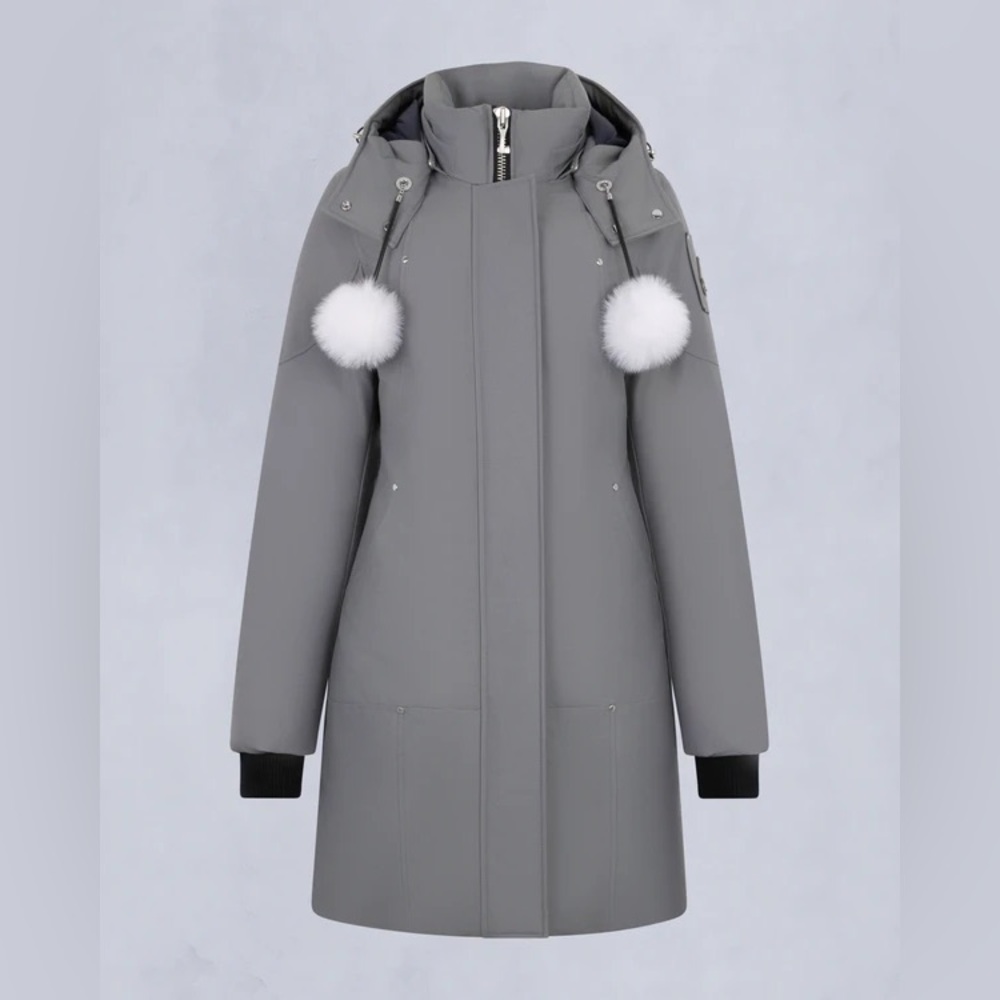 Moose Knuckle Stirling Parka With Fur Trim